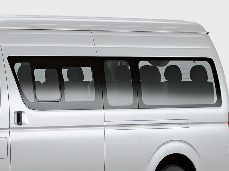 Hiace Commuter - Window Type Design (Kurinuki Window) (Hiace Premio _ Commuter)