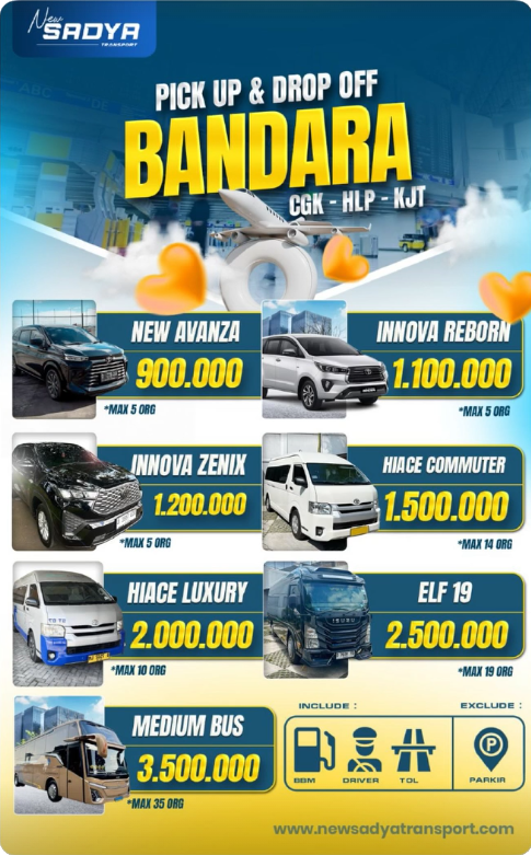 Price-List-Bandara